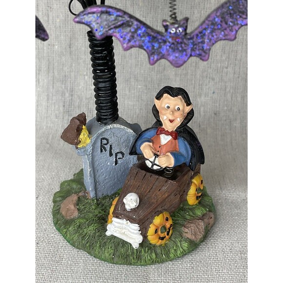 Michaels Bobble Bat Tree Tinkling Sounds 15” Halloween Wind Chime *SEE NOTES* - Picture 3 of 6